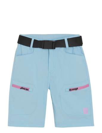 Shorts Outdoor W. Zip Pockets Blue Color Kids