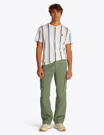 Tommy Jeans Tjm Jaimie Twill Rlx Str Cargo - Khaki green - 32 x 34