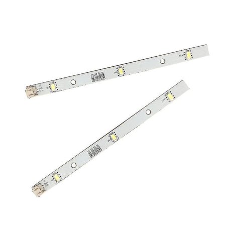 2x LED-ljuslist för Logik Kylskåp/Frys MDDZ-162A 1629348