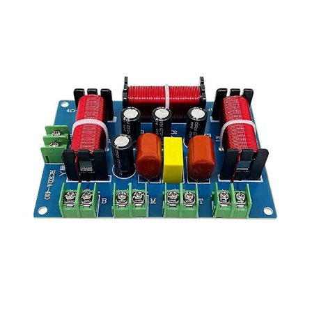 200W Højttaler Delefilter Dobbelt Diskant+Mellemtone+Bas 4-vejs Højttaler Audio Frekvensdeler Hjemmebiograf