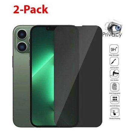 2-pack iPhone 13 Pro Max Privacy näytönsuoja