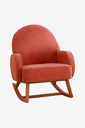 Hanah Home - Wing Chair-Evin - Punainen - Nojatuolit - - Homeroom