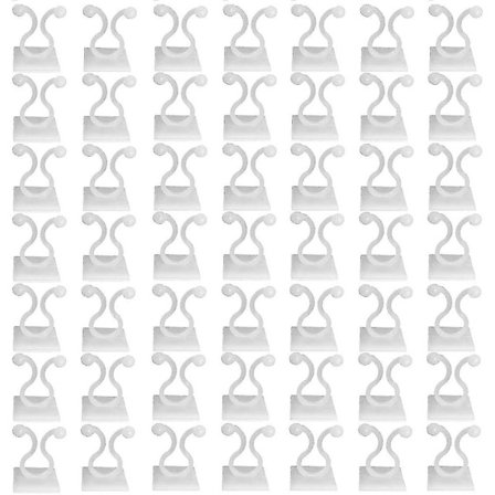 100 stk plante klatrevegg fester klips selvklebende krok for Heilwiy veggfester for Heilwiy plante