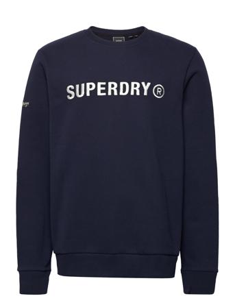 Vintage Corp Logo Work Crew Svetari Collegepaita Navy Superdry