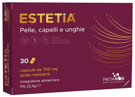 Panaros Estetia Pelli Capelli e Unghie 30 Capsule