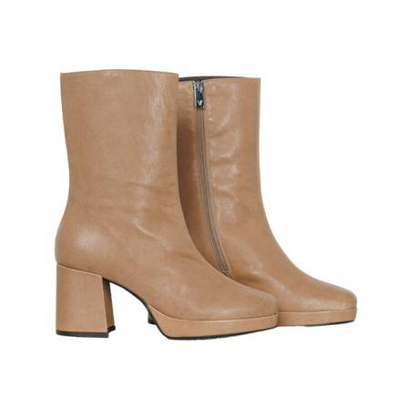 Via Vai, Shoes 57041-02-218 Beige, Dames, Maat:37 EU,leder