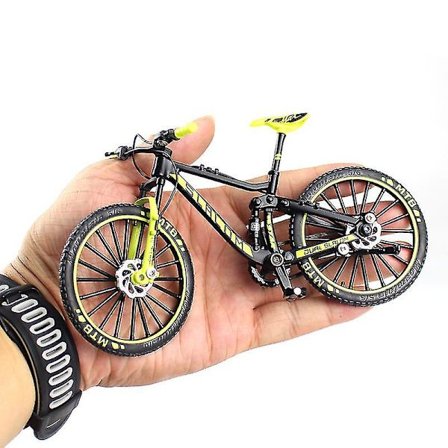 Mini 1:10 Legering Cykel Skala Model Dasktop Simulering Ornament Finger Mountainbikes Legetøj