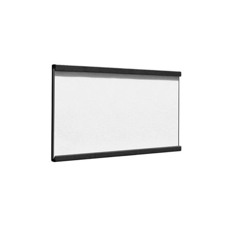 Magnetic label holder, 100-pack, 40x80 mm