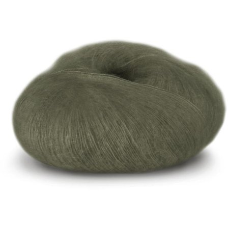 Dale Garn Tynn Kidsilk Erle Armygrønn 4012, 25g