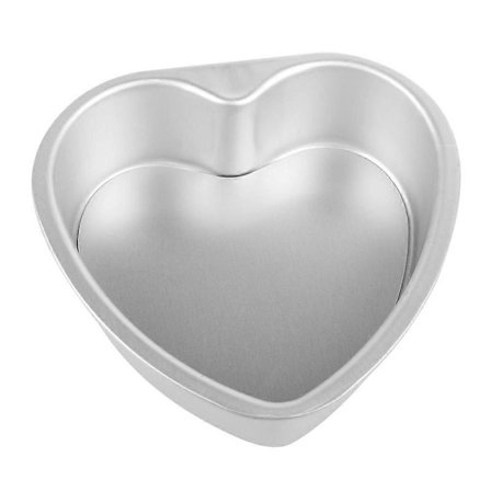 Søt Hjerteformet Kakeform DIY Non-stick Bakeform Kakeformer Panne (6 tommer)