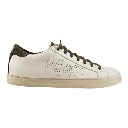 P448 - Sneakers - Vit - Herr - Storlek: 45 Eu, Herr, Storlek: 45 EU