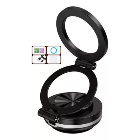 360 Graders Drejeligt Elektrisk Magnetisk Telefonholder