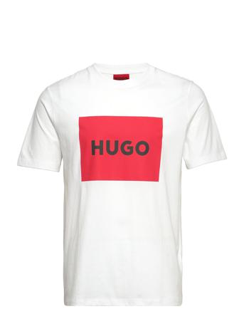 Dulive222 T-shirts Short-sleeved Vit HUGO