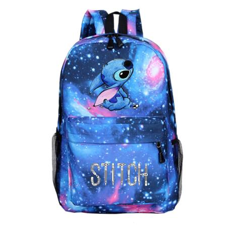 Cartoon Stitch Børnerygsæk Børn Skoletasker Studentrygsække Style A