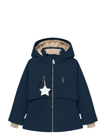 MINI A TURE Matalgeana Fleece Lined Winter Jacket. Grs - Navy - 128