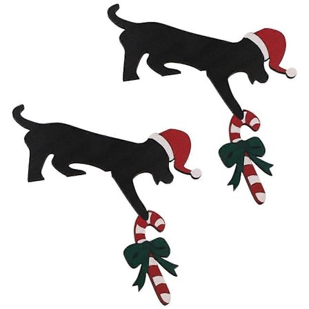 Jule Dør Toppers Dekor, Top Dørkarm Hjørne Skilt Dekorationer, Hjem Ramme Dekor Ornament til