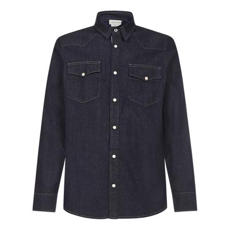 Alexander McQueen Shirt Blå, Herre Skjorter