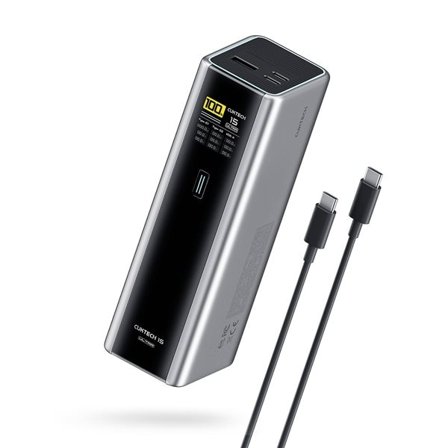 Powerbank Cuktech CKPB200UGLGR 210W 20000mAh 2 x USB-C 1 x USB-A - grå