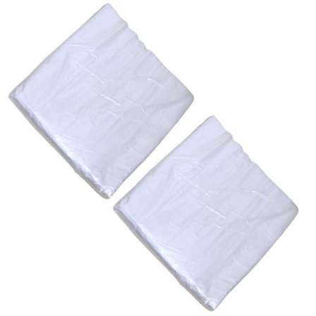 Skydda mot smuts Fotbadspåse Värmebeständig för massagesalong 65x55cm 2-pack-lingling}