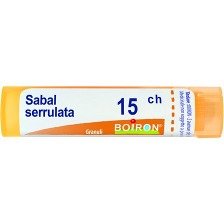 Boiron Sabal Serrulata Granuli 15Ch Tubo 4g