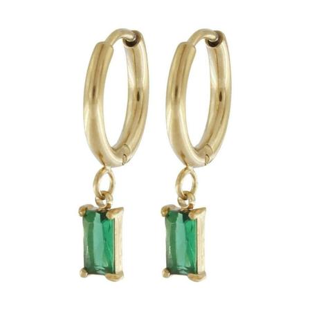 Dansk Copenhagen Earrings gul, Dam Örhängen, Dam, Storlek: ONE SIZE