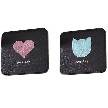 Kompakt Spejl Til Mænd, Kvinder Og Piger, Rejsemakeup Spejle Til Håndtaske Og Lomme, Bærbar Dobbeltsidet Spejl