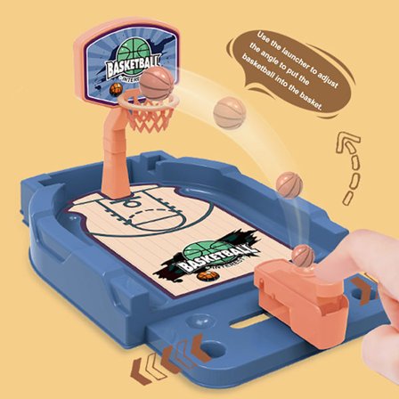 Mini Ejection Basketball Football Bowling Decompression Board Game Toy