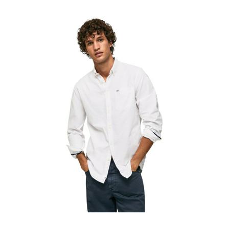 Pepe Jeans Casual Shirts Hvid, Herre