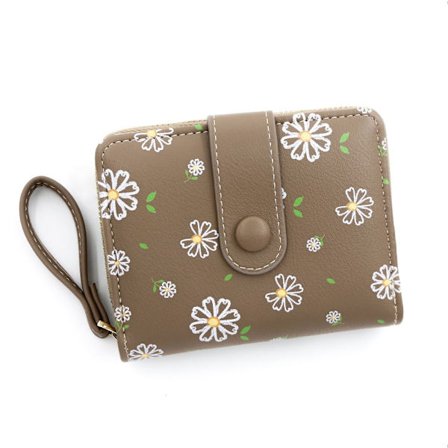 Myntpung Lommebok Kort BRUN