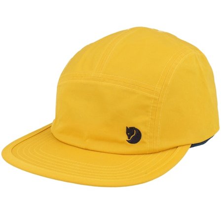 Fjällräven - Geel 5panel Cap - Bergtagen Mountain Cap M Yellow/Dark Navy 5-Panel @ Hatstore