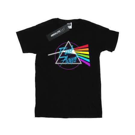 Pink Floyd Boys Neon Darkside T-Shirt 12-13 år Svart