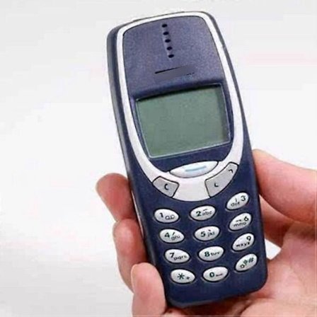 Eldre mobiltelefon 3310 ikke-intelligent 2G-tastetelefon stor tast eldre mobiltelefon - yyds