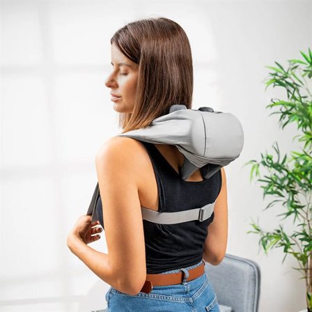 Laddningsbar massageapparat för nacke och rygg med 6D-massage