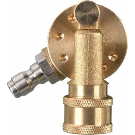 Päivittäinen kääntyvä liitin painepesuriliitäntöihin, rännien puhdistaja, 1/4 tuuman pikaliitin, 240 astetta, 4500 PSI