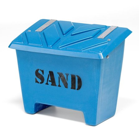 Sandlåda, 130 liter, blå