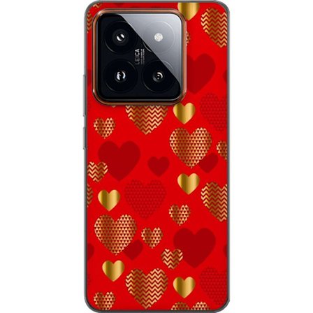 Yhteensopiva Puhelinkuori Xiaomi Xiaomi 14 Pro GoldenHearts