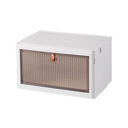 Transparent foldbar skoopbevaringsboks med låg – stabelbar støvtæt skohylde i plast til hjem og kollegieværelse_TF_TF