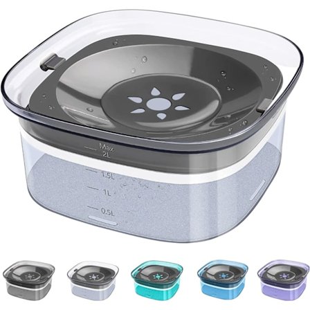 Ikke-spillende hundevatnskål, kjæledyrvannskål, sakte sakte hundevatn