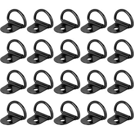 ##/D-rengas Kiinnitysrenkaat 20 kpl Ruostumaton Teräs Kiinnitysrengas Lashi##/