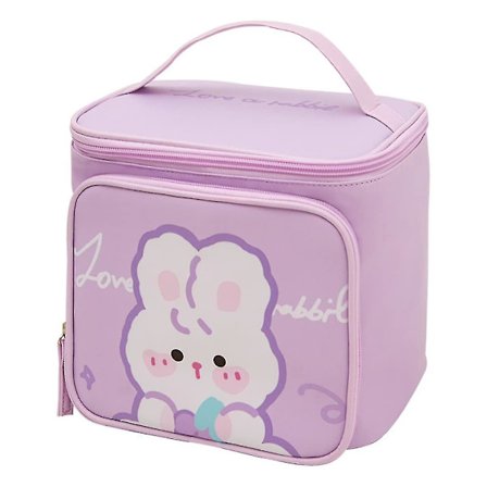 Kosmetikpose Sød Makeuppose Til Kvinder Rejse Makeuppose Makeup Organiserpose Toilettaske (lilla)