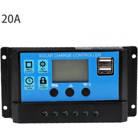 Solpanelskontroll, 12V solcellsladdningskontroll Auto Solar Ch
