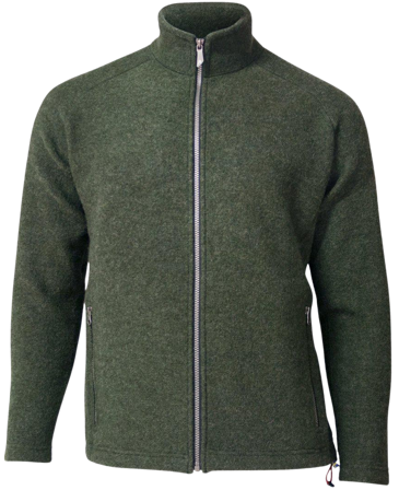 Ivanhoe of Sweden Ivanhoe M's Danny Full Zip Loden Green