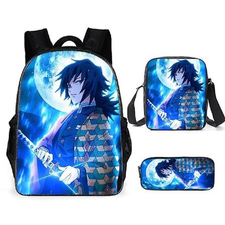 Blade Of Demon Slayer Boy's And Girl's Backpacks Student School Bags Travel Bags Computer Bags
