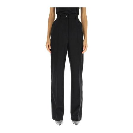 Dolce & Gabbana, Trousers Czarny, Kobieta, Rozmiar: S