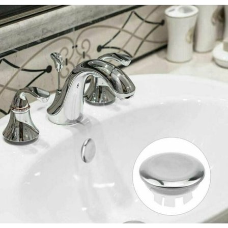 2 kpl pesuallashanan ylivuotokansi – Korvaava ylivuotorengas – Tulppa kylpyhuoneeseen, keittiöön, pesualtaaseen – Pyöreä ylivuotoaukko –