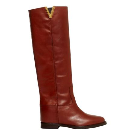 Via Roma 15 boot , Bruin , Dames , Maat: 38 1/2 EU Laarzen