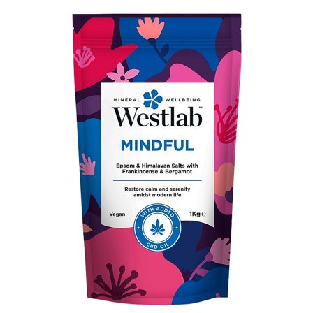 Westlab Epsom & Himalayan Badesalt Mindful 1 kg, Skincare, Karbad, Badesalt