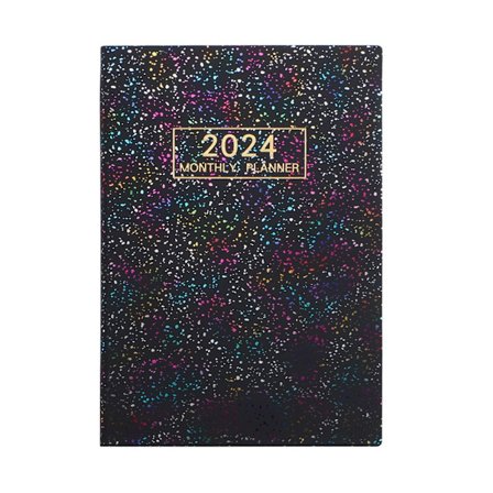 2024 Avtalekalender - Ukentlig Planlegger 2024, 2024 Daglig Planlegger, Glitter Style1 KLB