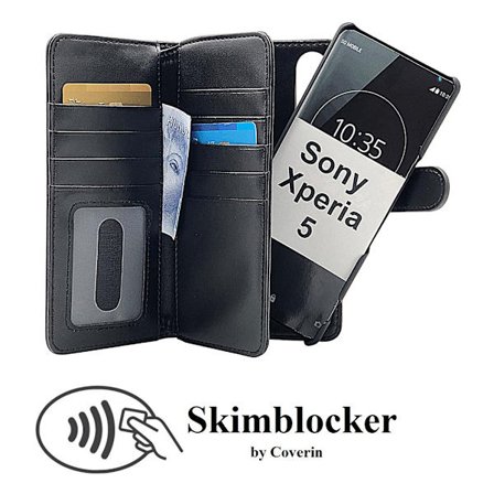 Skimblocker XL Magnet Wallet Sony Xperia 5