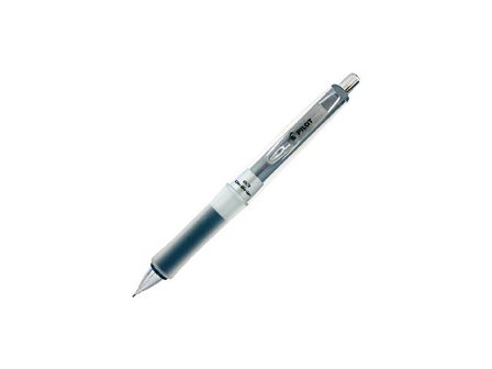 PILOT Stiftpenna, Dr Grip, 0,7 mm stift, pennkropp med greppzon, silver - Lyreco - Kontorsmaterial - Pennor - Stiftpennor